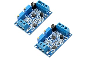 Strom zu Spannungsmodul AYWHP 2 PCS Strom Spannungs Konvertermodul 0/4-20mA zu 0-3,3V 5V 10V stromwandler Signalumwandlung Platine