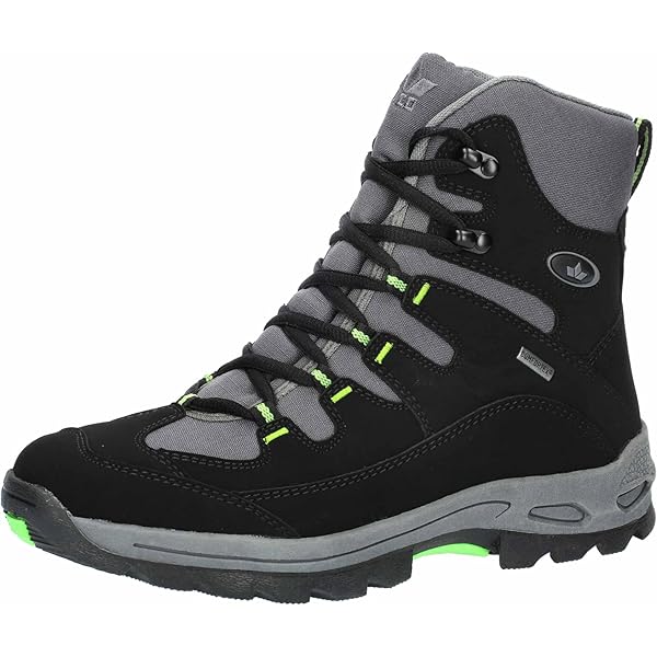HEYO Sneeuwlaarzen voor heren, warme winterlaarzen, trekkingschoenen, gevoerd, waterdicht, trekking-boots, ritssluiting, zwart, 45 EU