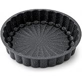 Orret Home 26 Cm Granit D&ouml;k&uuml;m Kek Kalıbı Yapışmaz Kaplama Eşit Isı Dağılımı Sağlayan Fırın Uyumlu Kek ve Tatlı Kalıbı (26 Cm 