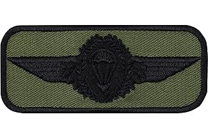 EXPRESS-STICKEREI Écusson de Morale Tactique Bundeswehr - Patch Military AIR FORCE Aigle - Insigne Militaire Bundesheer à Coudre/Aufbügeln | Écusson Militaire pour les Forces Aériennes - 70x30mm