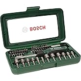 Bosch 46 Par&ccedil;a Tornavida, Vidalama Ve Lokma U&ccedil;lu Aksesuar Seti - 2607019504
