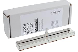 THAKKER Pitch Fader Click – Compatible avec Technics SL-1200 et 1210 MKII/MKIII | OEM (avec clic) | Remplacement pour SFDZ122N11-2