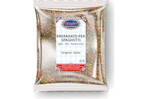 VALSAPORI Preparato per Spaghettata di Mezzanotte - Insaporitore per Spaghetti Aglio Olio e Peperoncino - Mix di Spezie Piccanti di Origine Naturale (Preparato Spaghetti)