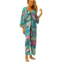 Robe Kimono Bohème YOUKD - Grande Taille, Maillot De Bain Couvrant