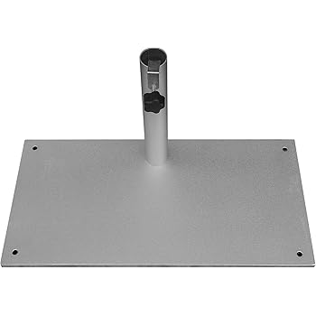 Amazon.de Stahl Ständer Schirmfuss 40 kg Sonnenschirmständer aus Stahl