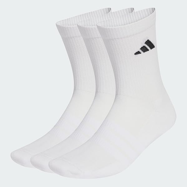 adidas Unisex CHAUSSETTES MI-MOLLET SPORTSWEAR REMBOURRÉES (3 PAIRES) - 1