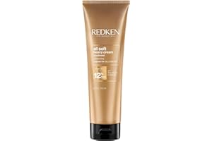REDKEN - Masque Hydratant & Nourrissant pour Cheveux Secs et Désydrathés - Régénère la Fibre Capillaire - Kératine & Huile d'Argan - All Soft - 250ml