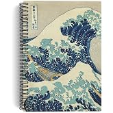 Katsushika Hokusai/The Great Wave off Kanagawa,1829 | Spiralli Defter 05 | A5 | &Ccedil;izgisiz | 100 Sayfa