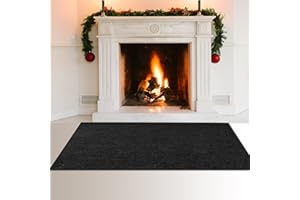 TIRIFER Together-life Gas Grill Splatter Mat, Fireproof Heat Resistant Non Stick BBQ Patio Protector Grilling Gear, Backyard Floor Protective Rug (48'' x 30'')