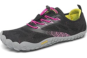 SAGUARO Versátil Minimalistas Zapatillas Ligeras Flexibles para Exterior Interior - Gym Asfalto Playa Montaña, Unisex-Adulto