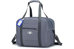 SPAHER Bolsa Viaje 40x30x20 Wizzair Vueling Plegable Equipaje de Mano Cabina Impermeable Bolsa de Deporte Hombre Bolsos Maternidad Hospital Bolso Equipaje Fin Semana Mujer 25L