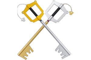 RKS DIFFUSION Pack 2 Keyblades en Mousse Kingdom Hearts Mickey Gold Keyblade + Sora Keyblade Epee Clé