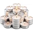 MBC Long Burning Tea Light Candle T-lite Candles for Diffuser Approx. 4 Hour Burning, Paraffin Wax Tealight Candles (unscented) (11Grm-Pack-50)