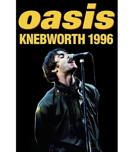 Oasis Knebworth 1996 (2021) Movie Poster Framed or Unframed Glossy