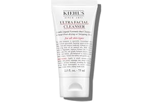 KIEHL'S Ultra Facial Cleanser, 150 ml, milde Gesichtsreinigung auf Basis von Avocadoöl, schäumender Make-Up-Entferner für jeden Hauttyp