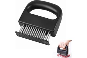 wenrescry Köttmjukgörare, meat tenderizers, köttknackare med 48 blad av rostfritt stål, steakbestick, avtagbar och diskmaskinssäker steaker för nötkött, kyckling och fläsk