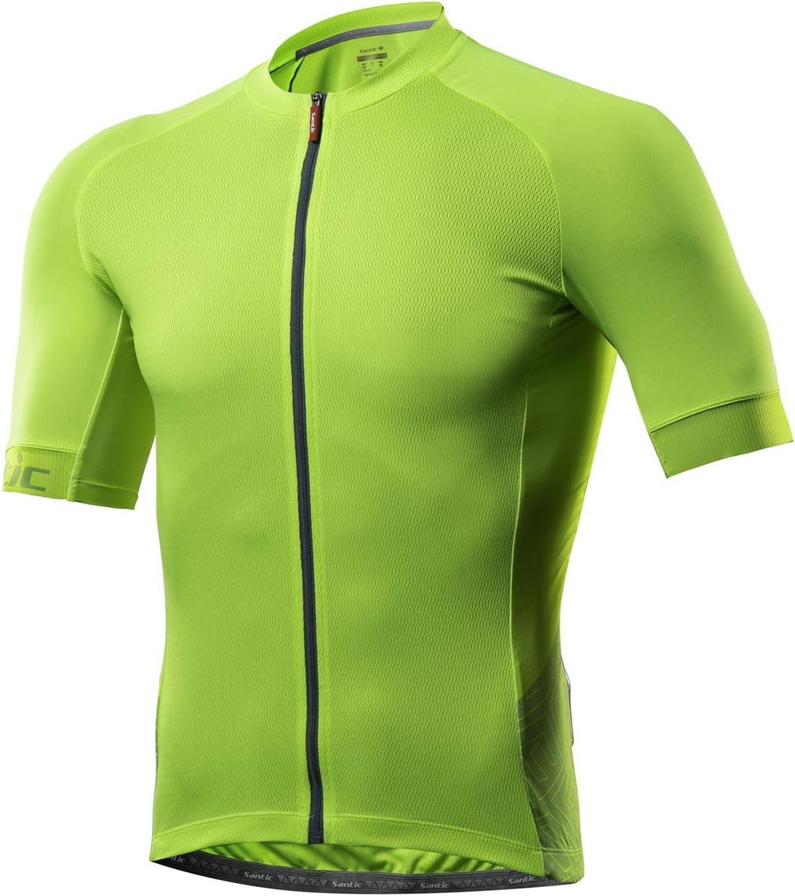 Santic Maillot Ciclista Hombre Top Ciclismo Bicicleta Bici Transpirable Secado Rápido Reflectante Jersey Ciclista Yorkson