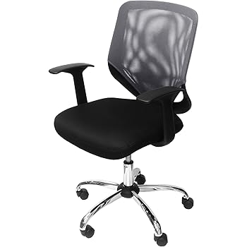Alphason Atlanta Grey Design Chair Black Grey Amazon Co Uk