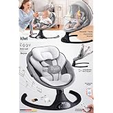 Kiwi Eggy Ana kucağı, Electric Baby Swing - Antrasit (Antrasit)