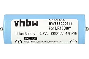 vhbw Batterie Compatible avec Braun Series 9 9040s Wet & Dry, 9075cc, 9090cc, 9095cc Rasoir Tondeuse à Cheveux (1300mAh, 3.7V, Li-ION)