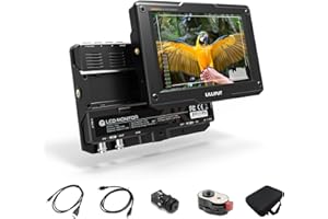 NEWAY LILLIPUT H7S 7 Inch 1800 Nits High Brightness SDI 4K HDMI Input Tally Field Monitor DSLR On-Camera HDR Video Monitor