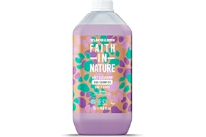Faith In Nature Natural Lavender Dog Shampoo, Vegan & Cruelty Free, No SLS,Silicones or Parabens, Deep Cleansing, For Dirty Dogs, 5L Refill Pack
