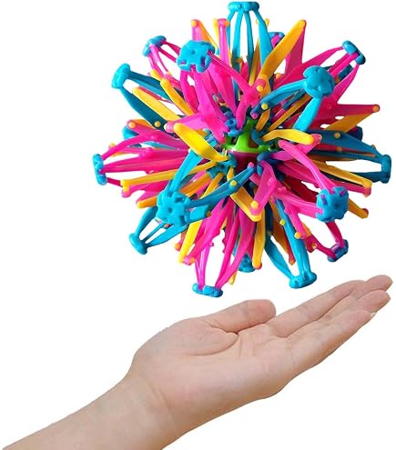 Palla Espandibile Colorata Per Stress E Gioco Sensoriale – Telescopica E Calmante