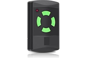 PUISENO Ersatz für Hörmann Handsender hsm4 437230, Fernbedienung Selbstlernende Codierung 26,975 MHz 4 Kanäle für Garagentor, Einfahrtstor, Haustür usw