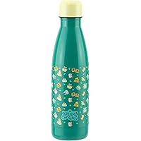Paladone Animal Crossing Metal Water Bottle, Stainless Steel