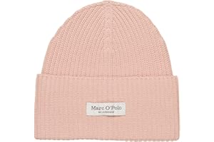 Marc O'Polo Damen Strickmütze aus Bio-Baumwolle Beanie