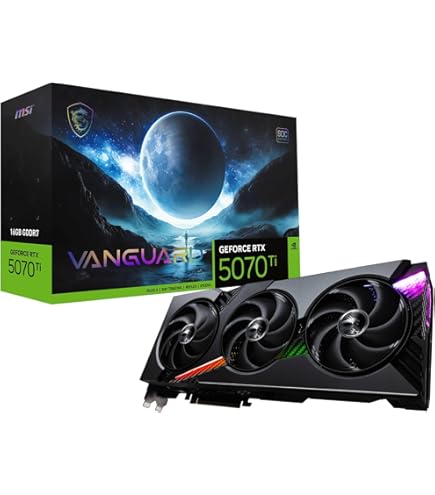 MSI Gaming RTX 5070 Ti 16G Gaming Trio OC Graphics Card (16GB