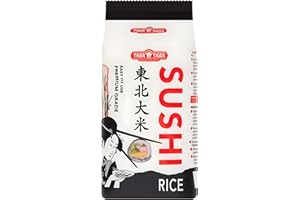 EDE GROUP Tiger Tiger Sushi Rice 10kg – Authentic Japanese Short Grain Rice for Sushi, Onigiri & Asian Dishes – Premium Sushi Rice 10 kg Bag