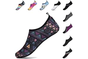 SAGUARO Homme Femme Chaussures d'eau Respirant Séchage Rapide Chaussures d'eau