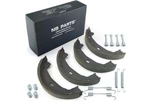 NB PARTS Brake Shoes + Accessories Parking Brake Suitable for BMW 1 E81 E87 F20 F21 E88 3 E46 E90