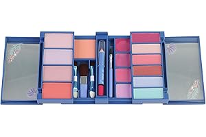 Lip Smacker Frozen, Paleta de Maquillaje Todo en Uno, Paleta de Sombras con Acabado Brillante para Niñas y Jóvenes, Edición Regalo 2025