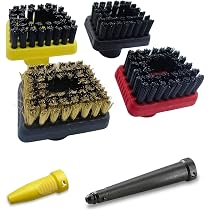 Accessoires Pour Nettoyeur Vapeur Karcher - Kit 10 Pièces, Brosses, Microfibres, Rallonge, Compatible SC2-SC5 - 3