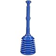 Plunger – Fix Blocked Drains and Sinks with our Big Master Plunger – (Blue) by Turboproducts