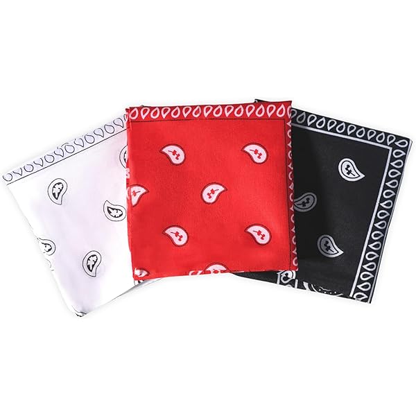 Bandana Bambino INNAL Set Bandane 8 Pezzi Bandane Colorate Paisley Bandane Unisex Bandana Per Capelli Collo Polso Testa(8 Colori Foulard Uomo