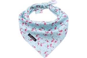 ARING PET Hund Bandana, Baumwolle Flamingo Hund Bandanas Hunde Triangle Bibs Tuch für Kleine und Große Hunde und Katzen