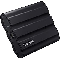 Samsung T7 Shield Portable SSD 4 TB - USB 3.2 Gen.2 External SSD Black (MU-PE4T0S/EU)