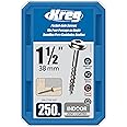 Kreg SML-C150-250 1-1/2" Coarse Thread Number 8 Washer Head Zinc Coated Pocket Hole Screws (250 Count)