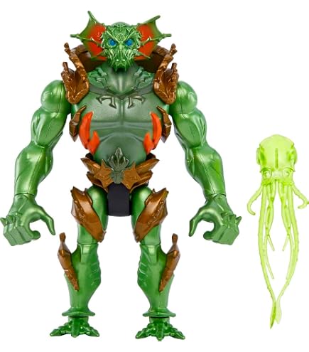 Masters Of The Universe - Action Figure Deluxe King Hiss Con Attacco Selvaggio, Ispirato Alla Serie Netflix, Altezza 14 Cm