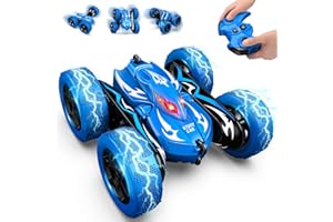 DREAMLANDIA Macchina Telecomandata per Bambini, 2,4GHz, Rotazione a 360°, Auto Radiocomandata Giochi Bambini 4 5 6 7 8 9 Anni, Regalo Bambino 3-12 Ragazzi Regali Giocattoli Natale Compleanno Halloween