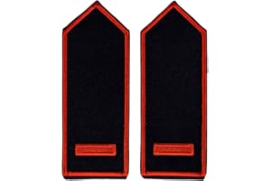 RescPol Schulterklappen 1 Balken rot + Paspel rot (FW Thüringen)