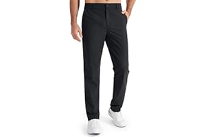 Libin Herren Golfhose Stretch Slim Fit Anzughose 30"/32" Quick-Drying Leichter Komfort Casual Business Hose mit Taschen