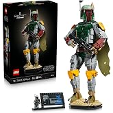 LEGO Star Wars Boba Fett 75455 | Yetişkinler i&ccedil;in İkonik Zırh Dahil Detaylar İ&ccedil;eren Dekoratif Model Yapım Seti, Hediye Fikri 