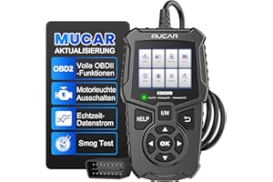 ‎MUCAR mucar OBD2 Diagnosegerät, CDE500PRO Diagnosegerät Auto, Klassisch Verbessert Auto Auslesegerät Mit Tastenkürzel, KFZ Auslesegerät Für OBDII/EOBD Protokoll-Nur Motordiagnosesystem