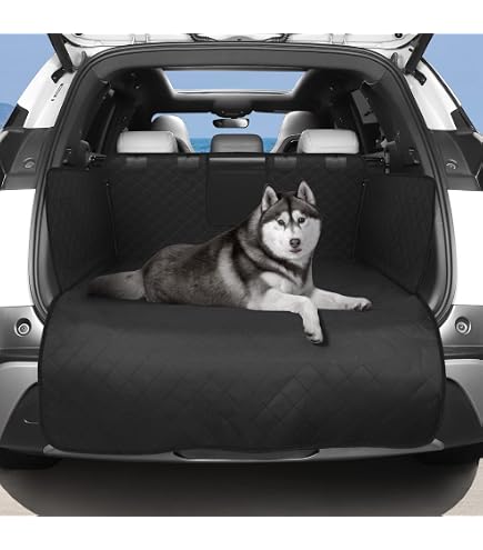 Housse Protection Siège Voiture Chien Navaris – Tapis Banquette Arrière 160x130 Cm Imperméable Avec Parois Latérales