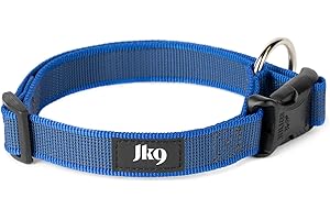JULIUS-K9 Collar Color & Gray, 25 mm (39-65 cm), Azul-Gris