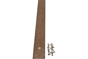 GREENTEC Bandes antidérapantes pour terrasse – 1200 mm x 50 mm antidérapant en composite GRP (marron)